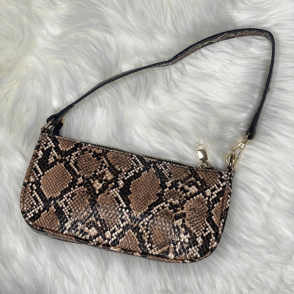 Snakeskin Shoulder Bag